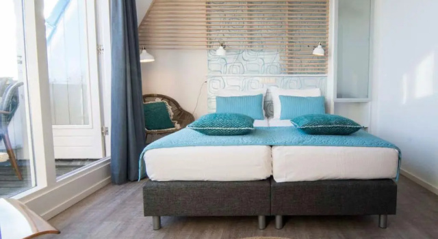 Двухместный номер Standard с балконом и с видом на море Loods Hotel Vlieland