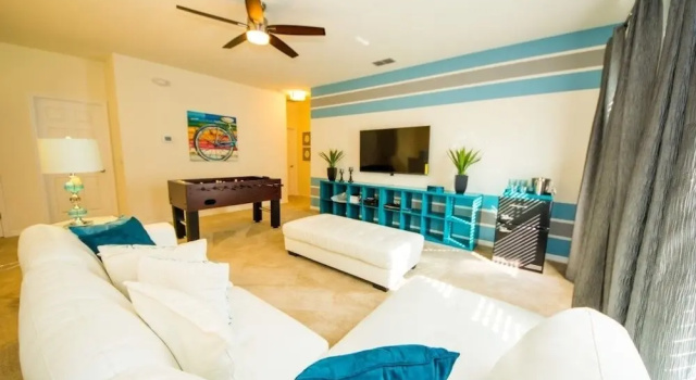 H2u - Apollo - St4043 5 Bedroom Home, Забронировать Дом для отпуска Давенпорт Orlando Metropolitan Area