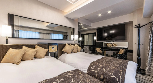 Двухместный номер Deluxe APA Hotel Roppongi SIX