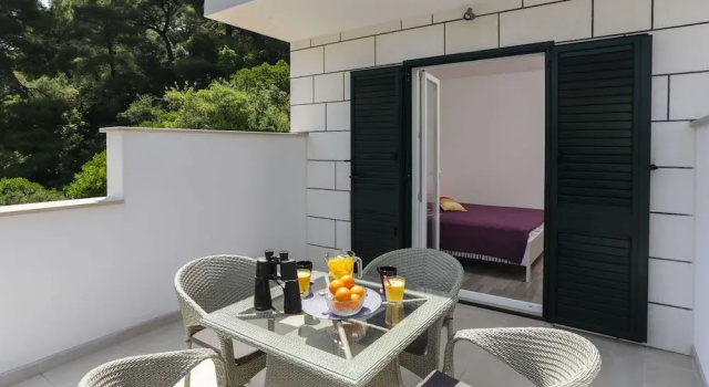 Апартаменты Apartments Posta - One-bedroom Apartment With Terrace and Sea View - Apartman 5