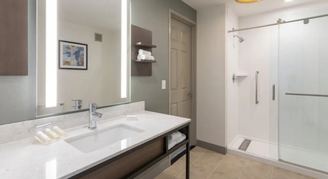 Люкс c 1 комнатой Hilton Garden Inn Minneapolis Saint Paul-Shoreview