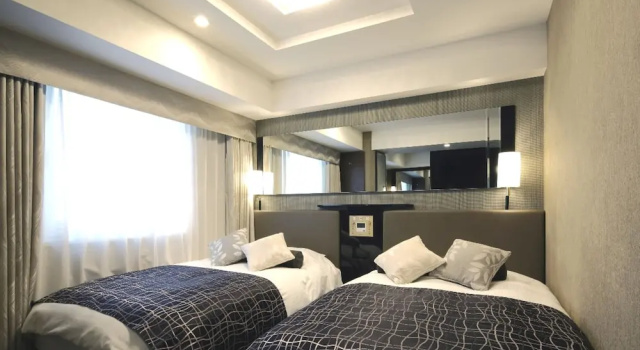 Двухместный номер Deluxe APA Hotel Ueno Inaricho Ekikita