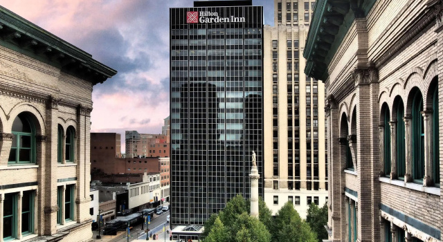 Номер Standard с видом на город The Hilton Garden Inn Buffalo-Downtown