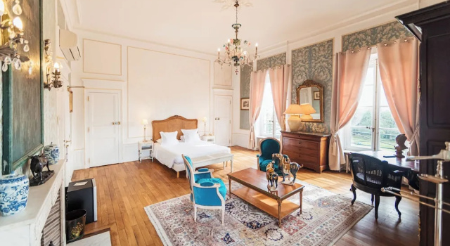 Номер Luxury Château d'Ygrande
