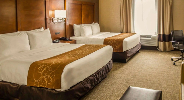 Четырёхместный люкс Quality Suites NYC Gateway