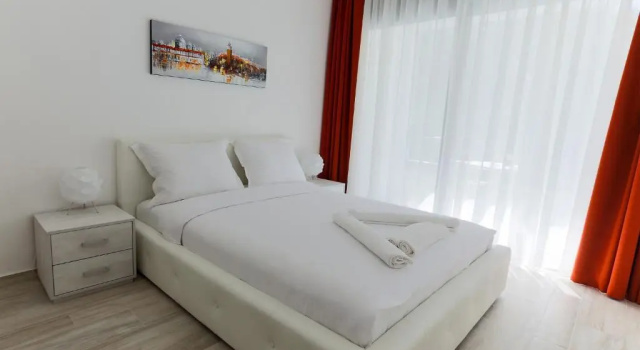 Апартаменты c 1 комнатой с частичным видом на море Apart Hotel Sea Fort