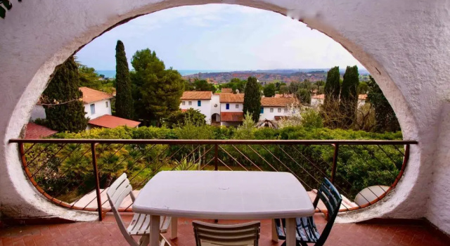 N116 - Numana, Quadrilocale Con Meravigliosa Vista Mare, Book Hotel Romagna hoteller med parkering, Parkering