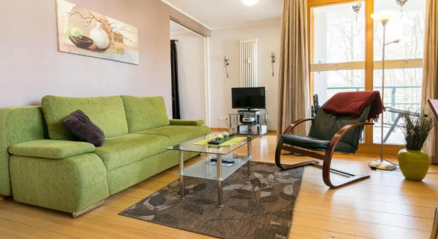 Kaiservillen Heringsdorf - Appartement mit 1 Schlafzimmer und Balkon D125, Забронировать Апартаменты/квартира Отели Узедом с парковкой, Парковка
