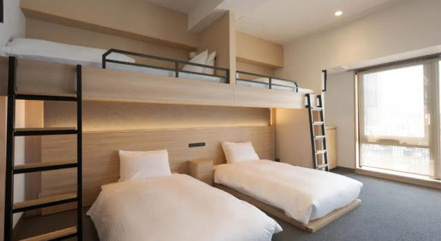 Апартаменты Loft Bed MIMARU Osaka Namba Station