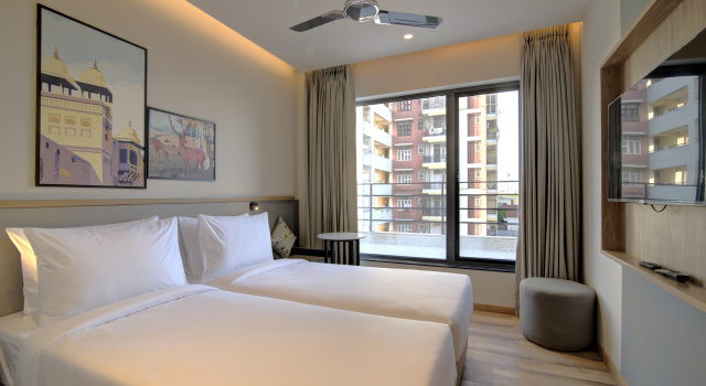 Двухместный номер Deluxe 7 Apple Hotel Pratap Nagar
