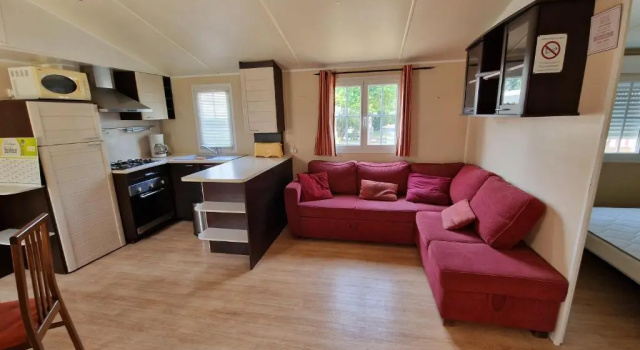 Grand Mobile Home Dans Camping, Забронировать Кемпинг Кемпинги и глэмпинги Côte landaise, Кемпинг