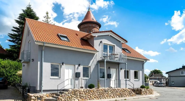 Turm-Haus Apartment 1, Забронировать Апартаменты/квартира Отели земли Шлезвиг-Гольштейн с парковкой, Парковка
