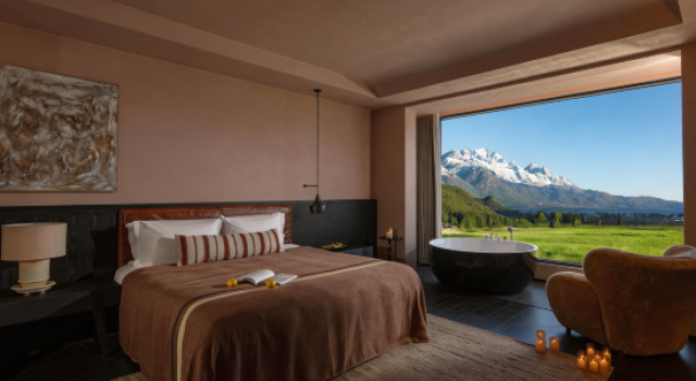 Люкс Executive Yichuan·Hoshino | Mountain View Sunshine Golden Peak · Designer Homestay