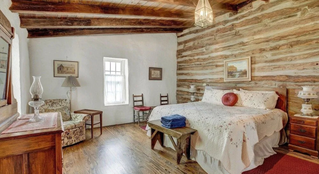 Historic Log Cabin Retreat Near Town on 5 Acres!