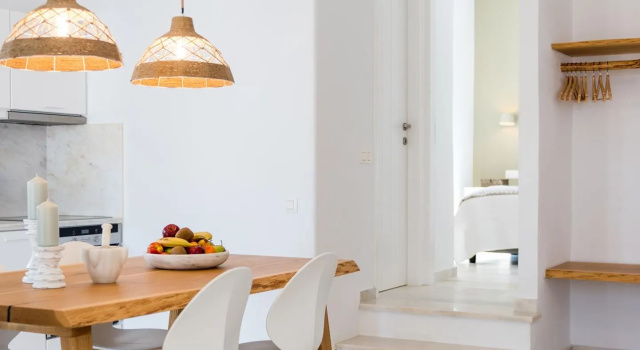 Вилла с 2 комнатами с видом на море VATHI BLEU PRIVATE VILLAS