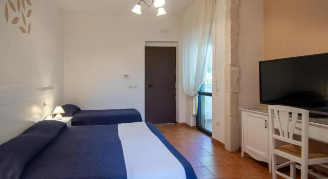 Трёхместный номер Standard с балконом и с видом на сад Giardino degli Ulivi Resort