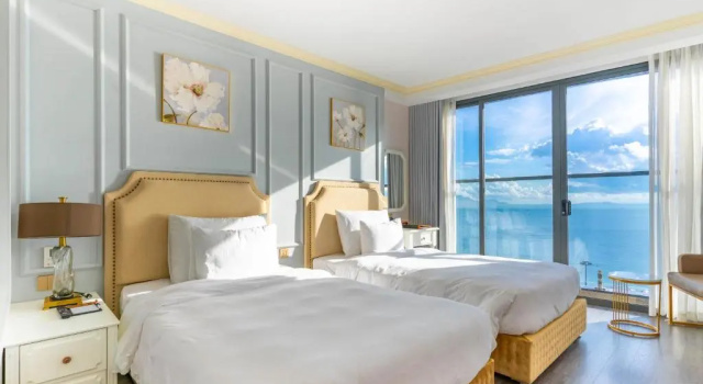 Семейный номер Deluxe с видом на океан La Vague Hotel Nha Trang