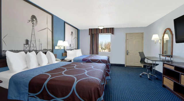Standard Vierer Zimmer Super 8 by Wyndham Dumas TX