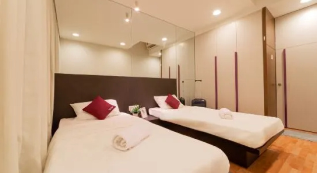 Люкс с 2 комнатами Mulberry Verve Suites KL Mid Valley 4Pax 2 Bedroom