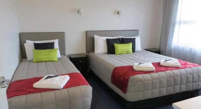 Люкс с 2 комнатами с видом на море Harbour View Motel on Ahuriri Beach in Napier NZ with sea view suites