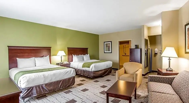 Четырёхместный номер Standard Comfort Suites Kodak Sevierville