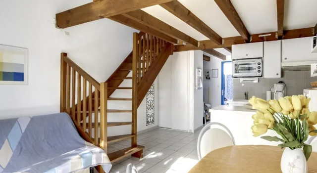 Maison T2 mezzanine près de l'océan - 5/6 personnes - terrasse et parking privé - 40600 Biscarrosse - FR-1-521-23, Забронировать Отель Бискарросс Côte landaise