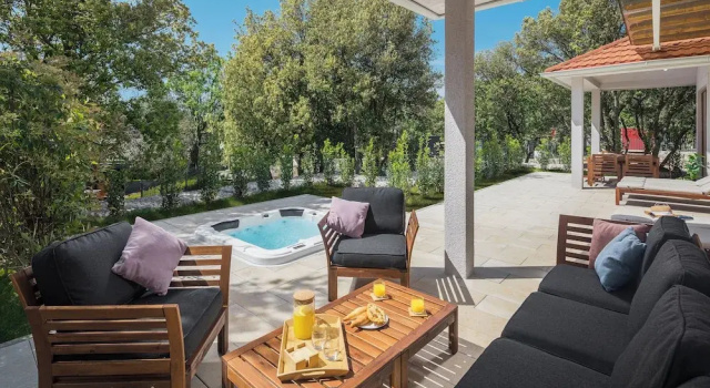 Вилла Luxury с балконом Camping Homes Mon Perin