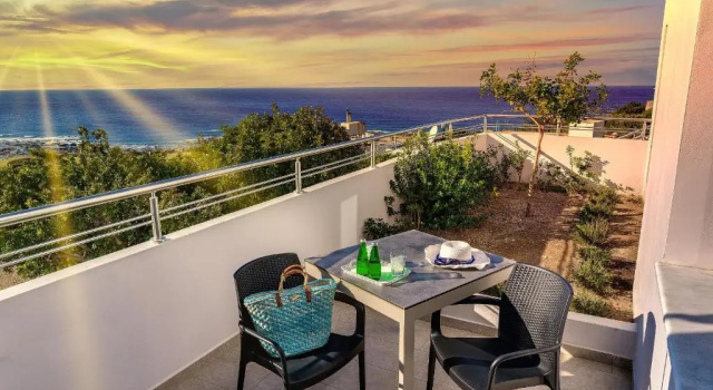 Апартаменты с видом на бассейн Sunset Elafonisi Apartments