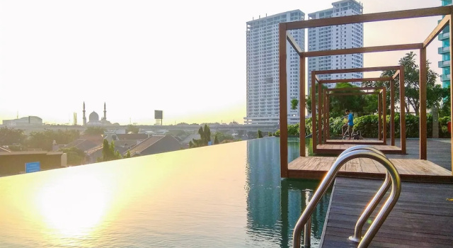 Apartemen Grand Kamala Lagoon Studio By Bonzela Property, Забронировать Апартаменты/квартира Апартаменты провинции Западной Явы, Апартаменты/квартира