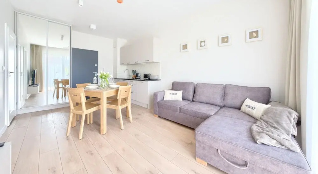 Апартаменты с балконом Apartamenty Sun & Snow Euronia Międzyzdroje