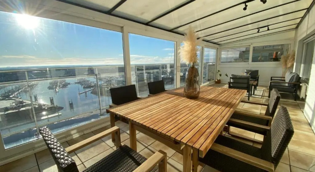 Penthouse met groot terras en schitterend zicht, Забронировать Отель Отели Бланкенберге с парковкой, Парковка