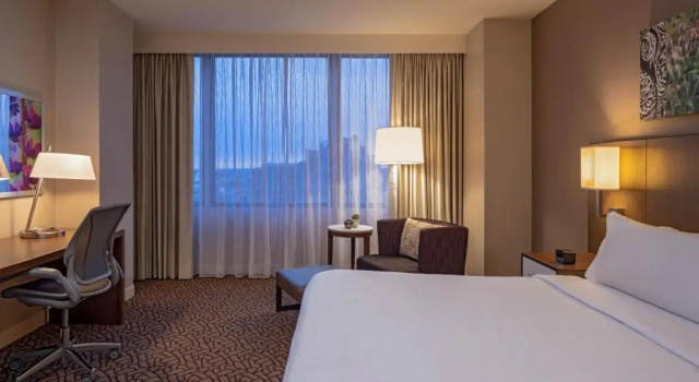 Двухместный гостевой номер Hilton Garden Inn Downtown Dallas