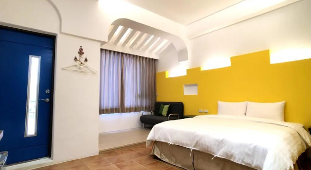 Двухместный номер Standard с балконом Kenting True Color Hostel