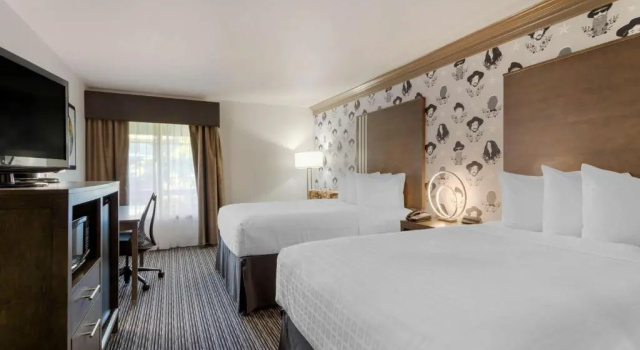 Четырёхместный номер Standard с видом на внутренний двор Aiden Austin City Hotel