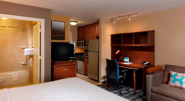 Двухместная студия TownePlace Suites Houston North/Shenandoah