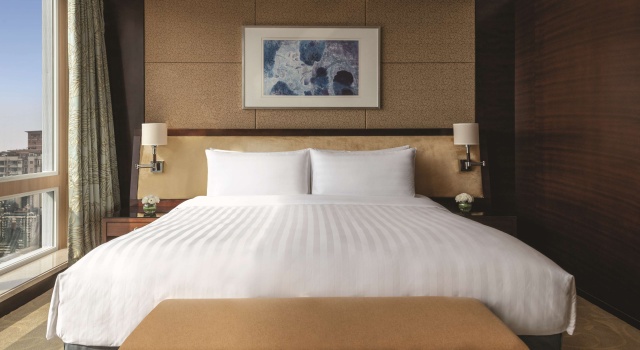Двухместный номер Deluxe с видом на реку Shangri-La Chengdu