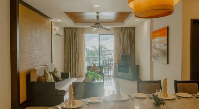 Люкс c 1 комнатой Borneo Beach Villa & Suite