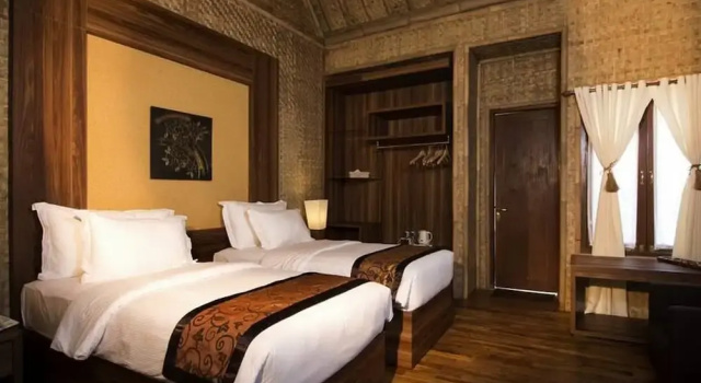 Tiêu chuẩn phòng có ban công Kampung Sampireun Resort & Spa