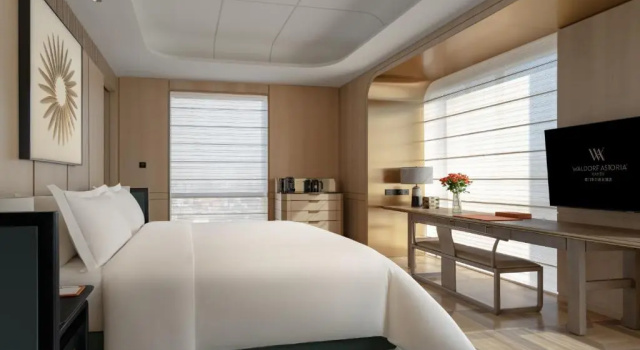 Двухместный номер Deluxe Waldorf Astoria Xiamen