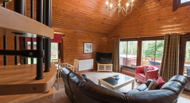Lady Galloway Lodge 29 with Hot Tub, Newton Stewart, Забронировать Отель Отели Дамфрис и Галлоуэй с парковкой, Парковка