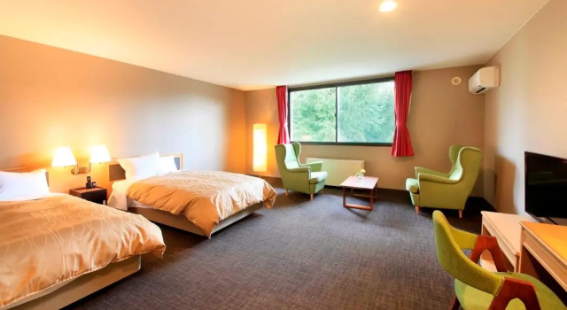 Двухместный номер Deluxe Yutorelo Karuizawa Hotel