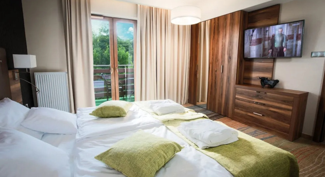 Номер Comfort с балконом Mineral Hotel Malinowy Raj