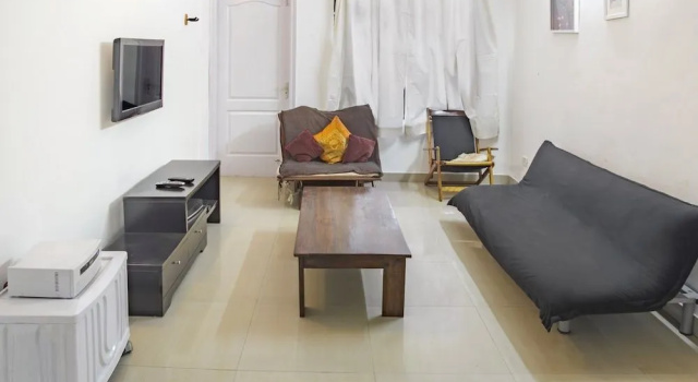 GuestHouser 1 BHK Apartment f749, Забронировать Апартаменты/квартира Вагатор Северный Гоа