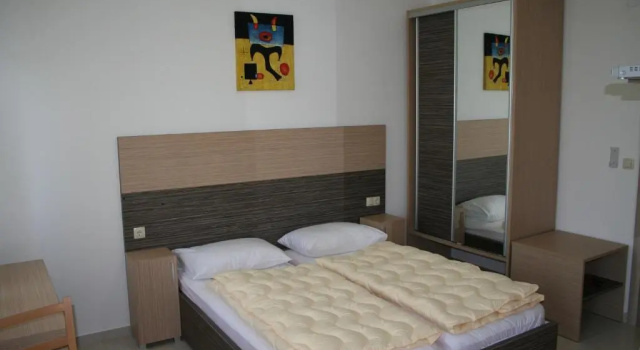 Студия с балконом и с красивым видом из окна Apartments Paninich