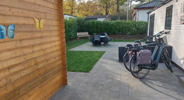 Шале с 2 комнатами Chalet Wanama. Gelegen op het vakantiepark Het Lierderholt op de veluwe.