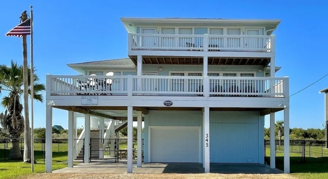 Bolivar Del Mar 3 Bedroom Home by RedAwning, Забронировать Дом для отпуска Полуостров Боливар Texas Gulf Coast