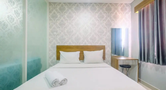 Well Appointed 1BR Apartment at Atlanta Residences, Брондау Пәтер Depok West Java