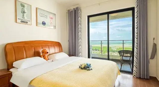 Люкс Comfort с 2 комнатами с видом на море Puhai hotel