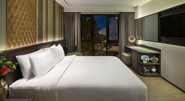 Двухместный номер Deluxe Chillax Heritage Hotel Khaosan