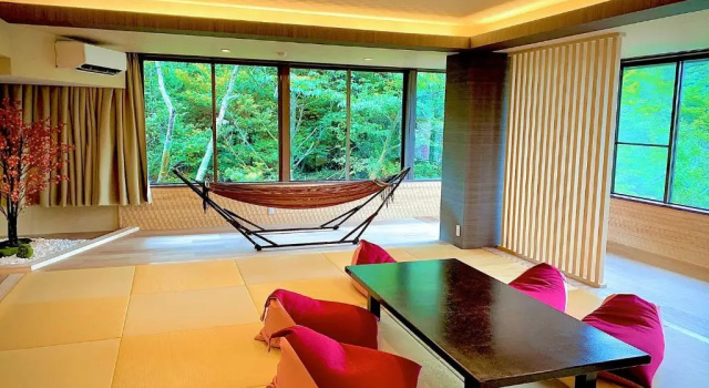 Люкс с видом на горы Unzen Sky Hotel
